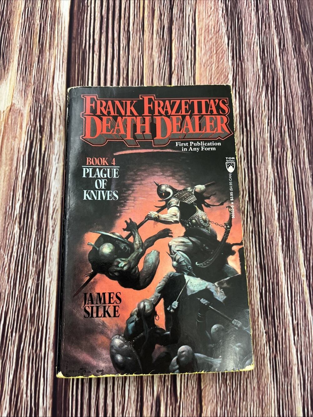 Plague of Knives Paperback Frank, Silke, James R. Frazetta